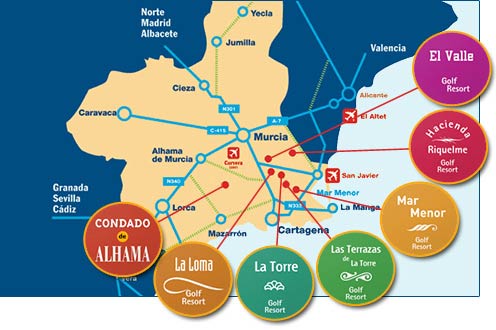 La Torre Location Map